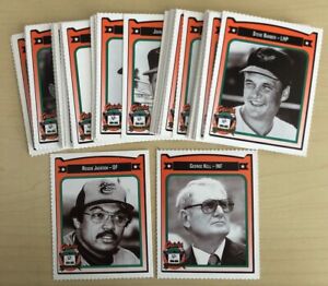 1991 Baltimore Orioles Crown Baseball Card # 1 - 250 - You Pick - FREE SHIP