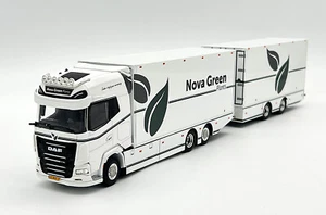 DAF XG+ riged reefer truck 6x2 combi "Nova Green Plants BV" WSI truck models - Picture 1 of 6
