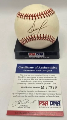 Dallas Green Autographed Baseball PSA/DNA Certfied ONLB In Display Case - Image 1 of 4