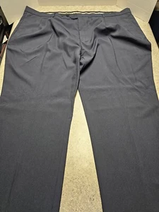 Italiana Collezione Lucci Men's Dark Blue Dress Pants Size 60x40 - Picture 1 of 10