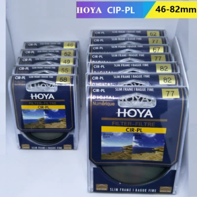 HOYA CIR-PL CPL FILTER 49mm - 82mm Circular Polarizing for Sony Canon Nikon Lens - Image 1 of 4