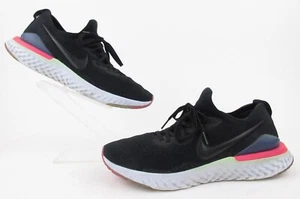 Nike Epic React Flyknit 2 Sneakers Black Men's 11.5 Runs Small Fits 11 - Picture 1 of 9