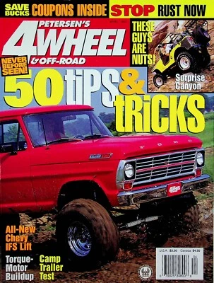Petersen's 4 Wheel & Off-Road Magazine April 1997 50 Tips & Tricks,Stop Rust Now - Image 1 of 2