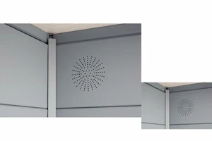 Eleganto 2121 Innenwand Metallwand Für Gerätehaus Blechwand - Bild 1 von 3