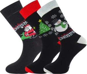 Mysocks 3 Pair Christmas Design Premium Socks Unisex - Picture 1 of 8