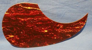 BROWN TORTOISE GENUINE 1990’S MADE CF MARTIN ACOUSTIC GUITAR PICKGUARD 4 DRSGT - Picture 1 of 3