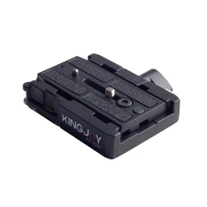 Schnellwechselplatte Adapterplatte Manfrotto 701HDV MVH500AH Stativ Kugelkopf - Bild 1 von 12
