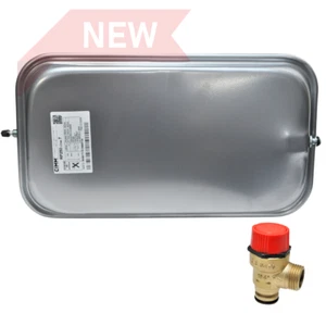 BAXI 7683801 Expansion Vessel 7L + 7683976 PRV -Brand New - Picture 1 of 2
