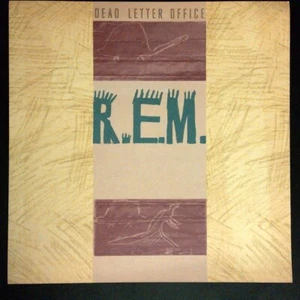 R.E.M. Erinnerungsstücke: 12x12 flaches Promo-Poster (2-seitig); toter Brief Büro, 1987 - Bild 1 von 2