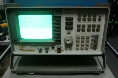 HP/Agilent 8591A Spectrum Analyzer, 9KHz-1.8GHz, with optIon 004,021 - Image 1 of 4
