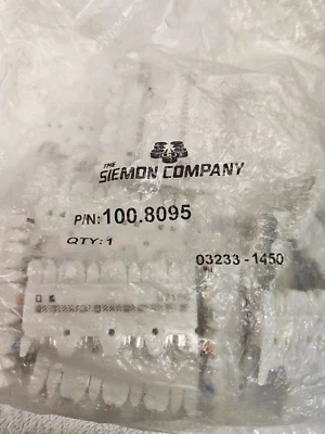 20 SIEMON COMPANY 100.8095 210 TYPE 4-PAIR CONNECTING BLOCKS - Image 1 of 2