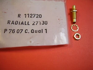 [1szt] RADIALL R112720 50 ohm SMC MĘSKI ADAPTER 10GHz ZŁĄCZE RF - Zdjęcie 1 z 1
