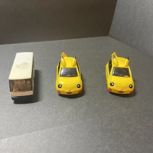 Pokemon Tomica No:103 Pikachu car, and No:41 Isuzu super Hi-decker bus - Picture 1 of 13