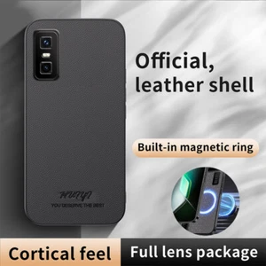Für Infinix GT 30 Pro, Luxus Business Retro Leder Weich Magnet Etui Abdeckung - Bild 1 von 28