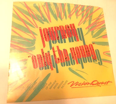 Journey  Sammy Hagar 7" 45 Record & Picture Sleeve Only The Young / I'll Fall In - Image 1 of 4