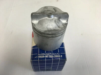 PISTON NEW JOHNSON EVINRUDE 20-35HP STANDARD 1982-2005 GENUINE PART 392621 - Image 1 of 3
