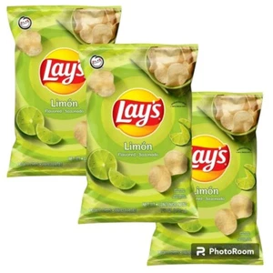 Lay's Limon (Tangy Lime Flavored) Potato Chips 7.75oz Bags (Pack of 3) - Picture 1 of 6