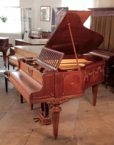 A 1901, Pianoforte a coda Schiedmayer con supporti Ormolu | Pianoforti Besbrode - Foto 1 di 16