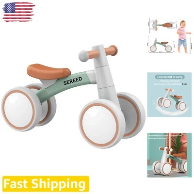 Toddler First Bike - 4 Wheels, Lightweight, Sturdy Design, First Birthday Gift - Image 1 of 4