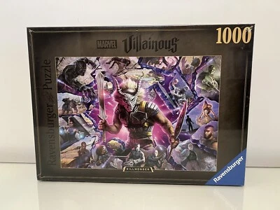 Marvel Villainous Killmonger Ravensburger 1000pcs Jigsaw Puzzle **NEW SEALED** - Изображение 1 из 4