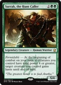 MTG - SURRAK, THE HUNT CALLER - Dragons of Tarkir (R) - Picture 1 of 1