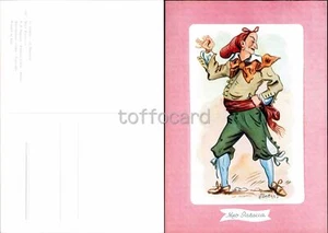MASCHERE COMMEDIA DELL'ARTE ZIMELLI-MEO PATACCA ROMA-C59-55 - Picture 1 of 1