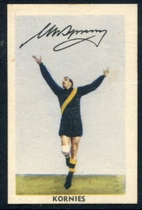 1951 VFL Kornies Footballers in Action - #37 G. Spring Richmond - Picture 1 of 2