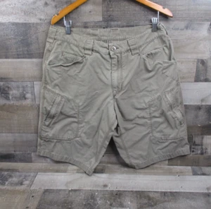Triple Aught Design TAD Cargo Shorts Mens 34 Green Tactical Nylon Blend Ripstop - Picture 1 of 13