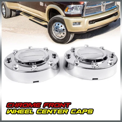 Tapacubos centrales de rueda delantera aptos para Dodge Ram 3500 2011-2016 de 1 tonelada 2 piezas Foto 1 de 4