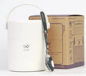 16oz Food Thermos For Hot Food Kids Lunch Container With Spoon. 316l Stainless S - Picture 1 of 6