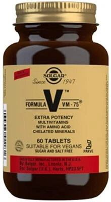 Solgar Formula VM-75 Extra Potency 60 Tablets - image 1 of 3