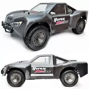 HoBao 1/10 HYPER SC 2.0 Brushless Short Course Truck RTR Metallic Gray Body - Picture 1 of 12