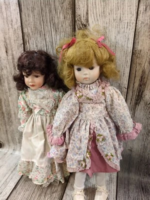 💮 Ancienne Poupée, Poupon En Porcelaine 💮 - Photo 1/4