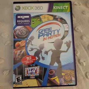 Game Party in Motion XBOX 360 KINECT WB games Arcade Games Complete w/ Manual - Picture 1 of 13