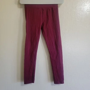 Justice Girls Leggings Size 7 : Athletic Pants Girls 7 : Merlot Color : Justice. - Picture 1 of 6