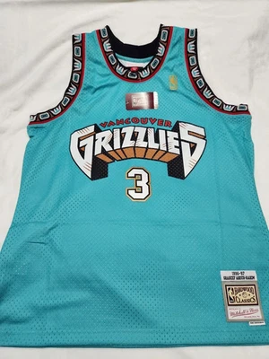 Mitchell & Ness Vancouver Grizzlies Abdur-Rahim 3 Swingman Jersey Mens Size L - Image 1 of 4