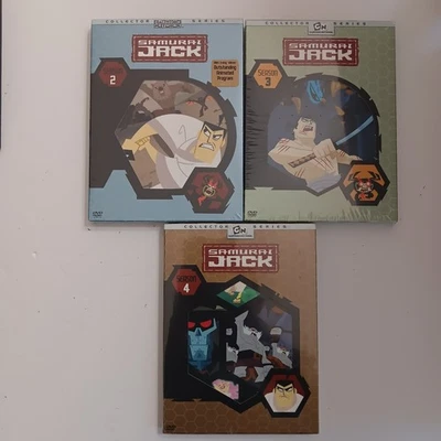Cartoon Network Samurai Jack Seasons 2, & 4 (3rd Season No Longer Avail) DVD  - Image 1 of 2