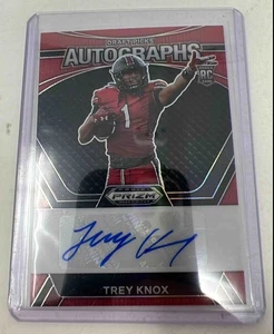 2024 Panini Prizm Draft Picks Trey Knox Pick Auto Red /199 #DPA-TKX RC - Bild 1 von 2