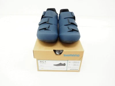 NEW! Shimano RC1 Men's Road Cycling Shoes EU 44 / US 10 Navy SH-RC102 - Image 1 of 4