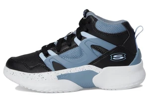 SKECHERS KIDS Skx Court Hype 406073L Street Hooper Boys # 13K Black/Gray NEW/Box - Picture 1 of 11