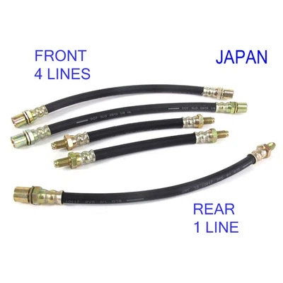 TOYOTA CELICA RA20 RA21 TA22 RA25 RA29 RA35 RA28 FOR FRONT REAR BRAKE HOSE FIT - Image 1 of 4