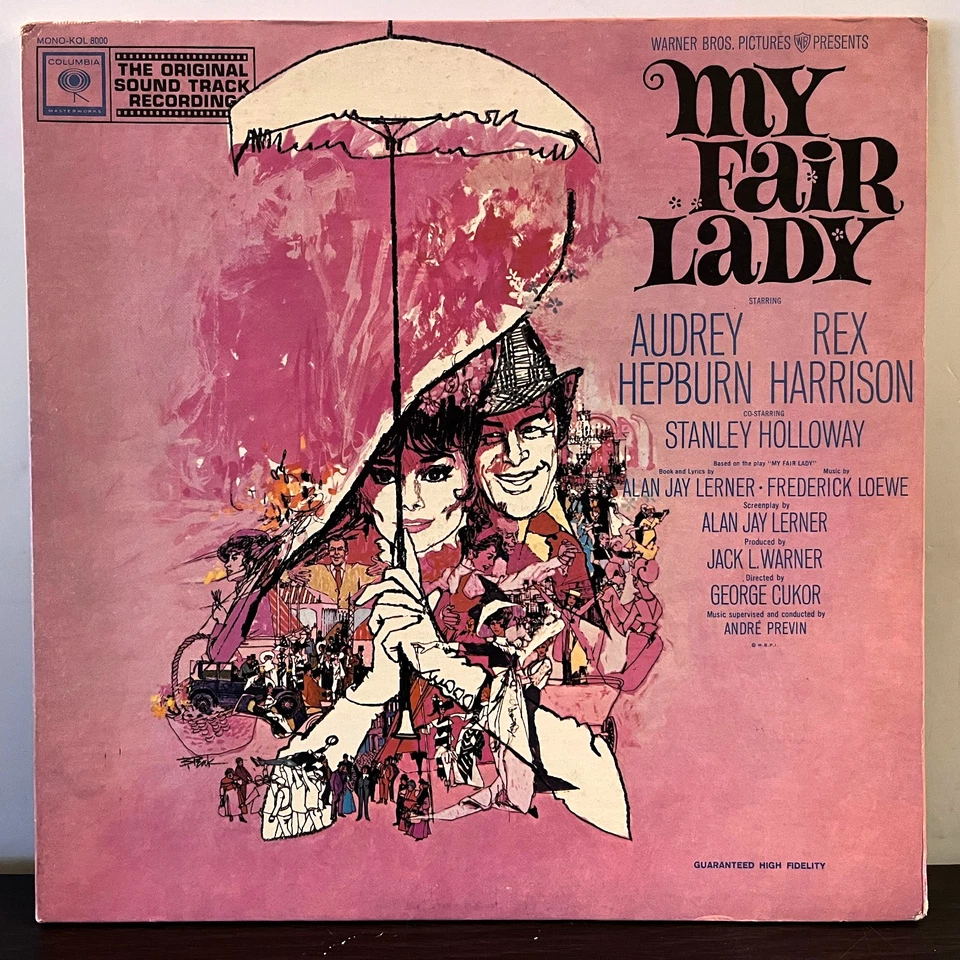 MY FAIR LADY Movie Soundtrack (1964 Sealed In Bag)- 12" Vinyl Record LP - SEALED - Image 1 of 4