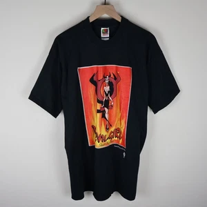 Vintage 1997 Devil Girl James Cook Mob Town Shirt Black 2XL 23,5x32 - Bild 1 von 8