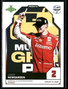 2025 Parkside Indycar Pronto #129 Josef Newgarden - Race Winner /320 - Picture 1 of 2