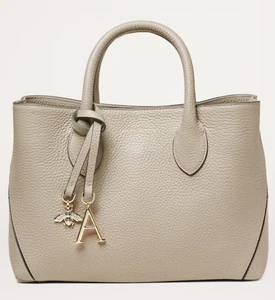 Aspinal of London Midi London Tote, Dove Grey Pebble, RRP £575 - Picture 1 of 22