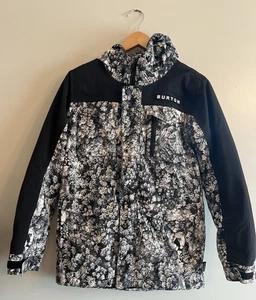 Giacca cappotto BURTON bambino covert isolato neve PINI AEREI VERO NERO grande - Foto 1 di 6