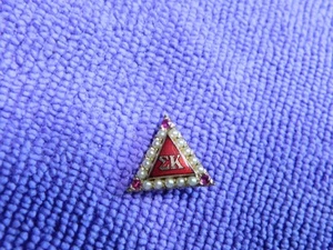 Old 10k Gold Sigma Kappa Sorority Pin Badge - Picture 1 of 5