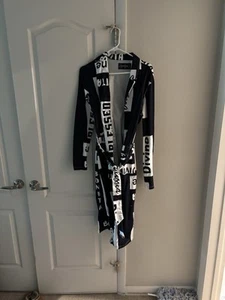 Graffiti Light Trench Coat - Picture 1 of 2