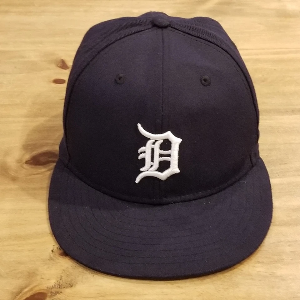 Detroit Tigers Hat New Era Size 6 7/8 Fitted Youth Kids Boys On Field MLB - Image 1 of 4