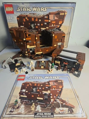 Lego Star Wars Sandcrawler 10144 Con Instrucciones y Caja 100% COMPLETO Foto 1 de 4